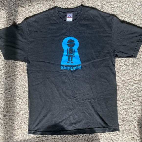 Rare STEPCHILD snowboards Latch-key T blue/black - Picture 1 of 4